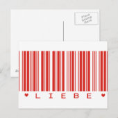 Liebe Bar Briefkaart (Voorkant / Achterkant)