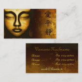 Liebe Frieden Gelassenheit Visitekaartje (Voorkant / Achterkant)