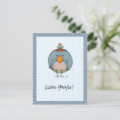 Liebe Grüße! Briefkaart (Staand voorkant)