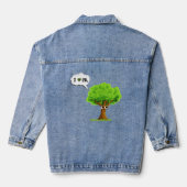 Liebe Natur Öko-freundliche Denim Jacket (Achterkant)