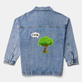 Liebe Natur Öko-freundliche  Denim Jacket