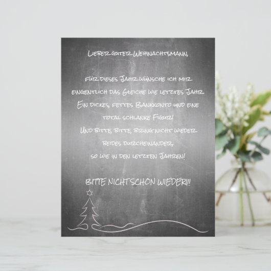 Lieber guter Weihnachtsmann (Staand voorkant)