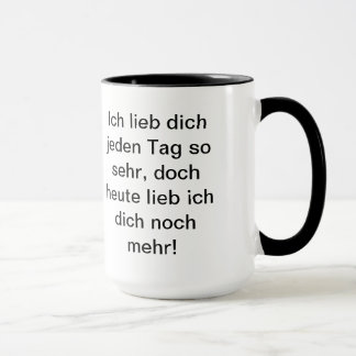 Liebesgedichte Tasse Mok