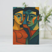 Liebesgeflüster Bedankkaart (Staand voorkant)