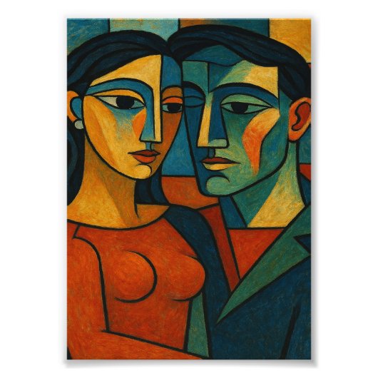 Liebesgeflüster Foto Afdruk (Voorkant)