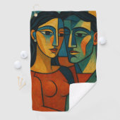 Liebesgeflüster Golfhanddoek (Insitu)