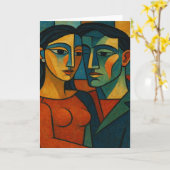 Liebesgeflüster Kaart (Gele Bloem)