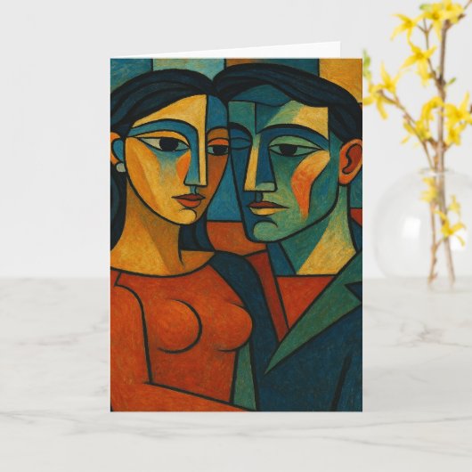 Liebesgeflüster Kaart (Gele Bloem)