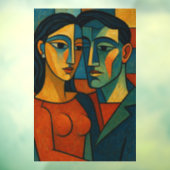 Liebesgeflüster Raamsticker (Vel 3)