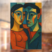 Liebesgeflüster Raamsticker (Vel 2)