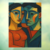 Liebesgeflüster Raamsticker (Vel 3)