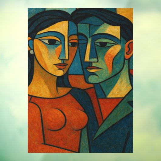 Liebesgeflüster Raamsticker (Vel 3)