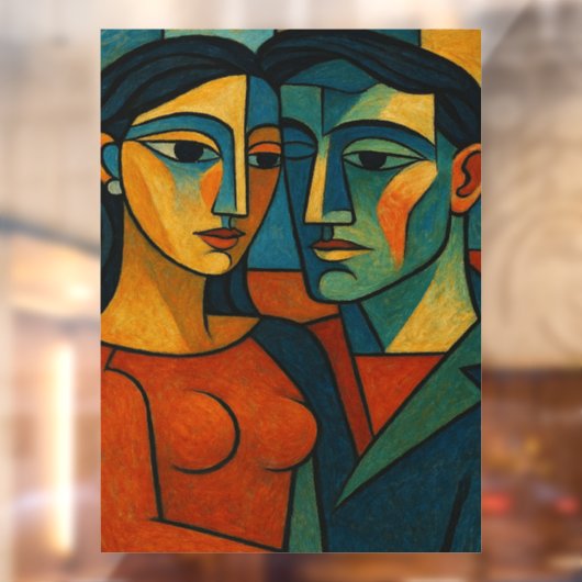 Liebesgeflüster Raamsticker (Vel 2)