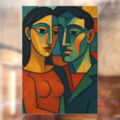 Liebesgeflüster Raamsticker (Vel 2)