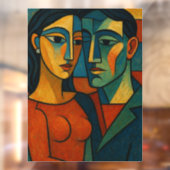 Liebesgeflüster Raamsticker (Vel 2)