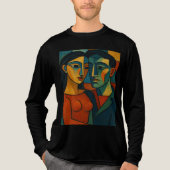 Liebesgeflüster Tri-Blend Shirt (Voorkant volledig)