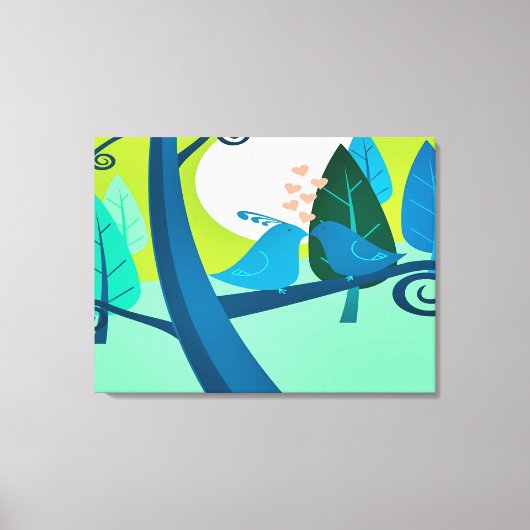 Liebeslied Canvas Afdruk (Voorkant)