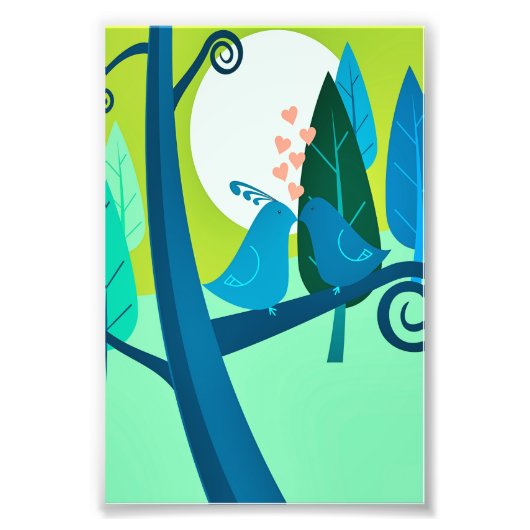 Liebeslied Foto Afdruk (Voorkant)