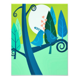 Liebeslied Foto Afdruk