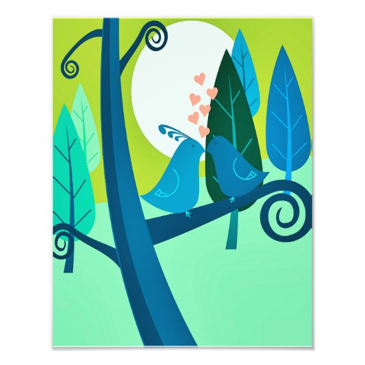 Liebeslied Foto Afdruk (Voorkant)