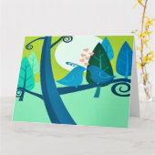 Liebeslied Kaart (Gele Bloem)