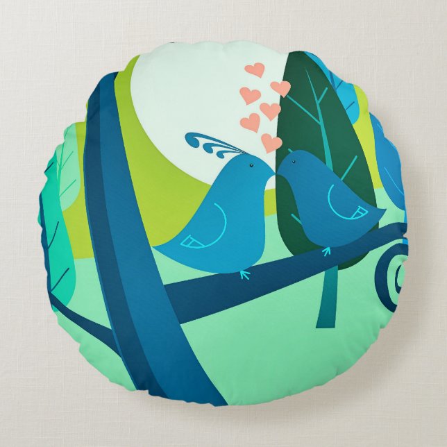 Liebeslied Rond Kussen (Voorkant)