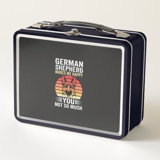 Liebhebber van Duitse Herdershond Funny Retro (Voorkant)
