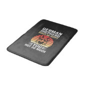 Liebhebber van Duitse Herdershond Funny Retro Badmat (Gekanteld)