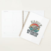 Liebhebber van vintage schildpadden gemakkelijk af planner (Display)