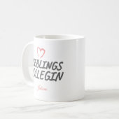 Lieblingskollegin | Geschenk für Kollegin Koffiemok (Voorkant links)
