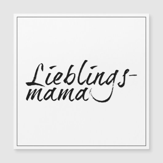 Lieblingsmama (Voorkant)