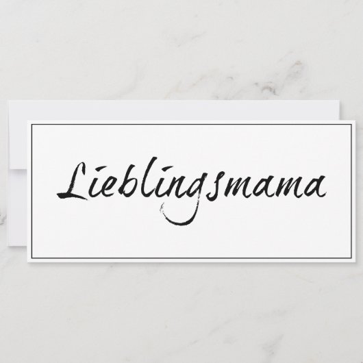Lieblingsmama (Voorkant)