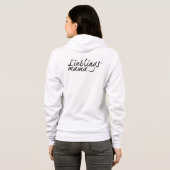 Lieblingsmama Hoodie (Achterkant volledig)