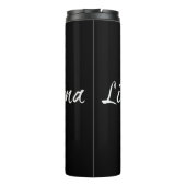 Lieblingsmama - weiß 00001 thermosbeker (Achterkant)