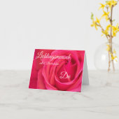 Lieblingsmensch mit zwei Buchstaben: Du! Kaart (Gele Bloem)