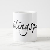 Lieblingspapa - schwarzer Schriftzug 00001 Grote Koffiekop (Voorkant)