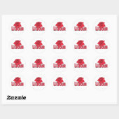 Liebour Ronde Sticker (Vel)