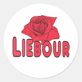 Liebour Ronde Sticker