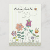 Liebste Grüße Briefkaart (Voorkant)