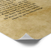 Liechtenauer Zettel Print, Poster Paper (Matte) (Hoek)