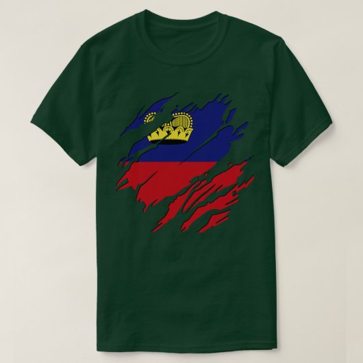 Liechtenstein Altijd T-shirt (Design voorkant)