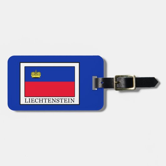 Liechtenstein Bagagelabel (Voorkant horizontaal)