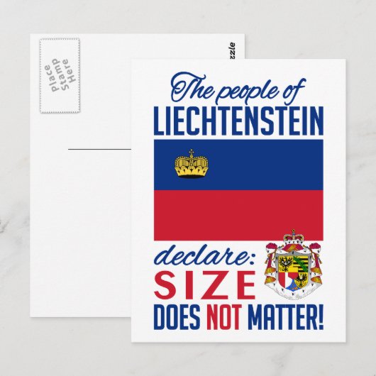 Liechtenstein briefkaart (Voorkant / Achterkant)