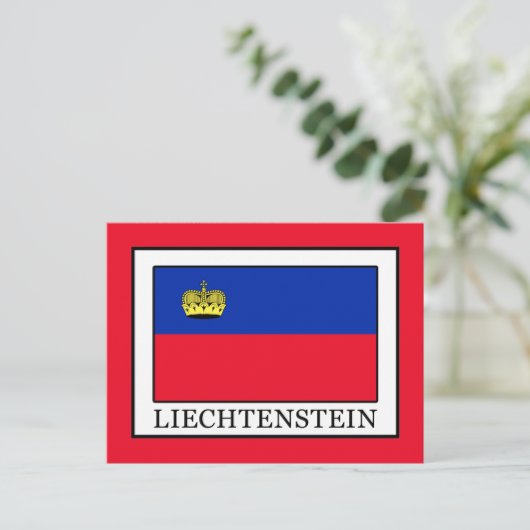Liechtenstein Briefkaart (Staand voorkant)