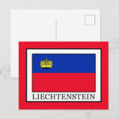 Liechtenstein Briefkaart (Voorkant / Achterkant)