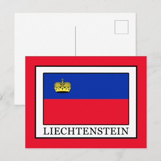 Liechtenstein Briefkaart (Voorkant / Achterkant)