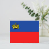 liechtenstein briefkaart (Staand voorkant)