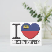 Liechtenstein Briefkaart (Staand voorkant)