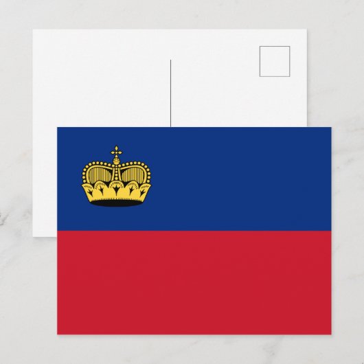 Liechtenstein-Briefkaart Briefkaart (Voorkant / Achterkant)
