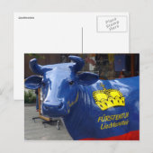 liechtenstein bull briefkaart (Voorkant / Achterkant)